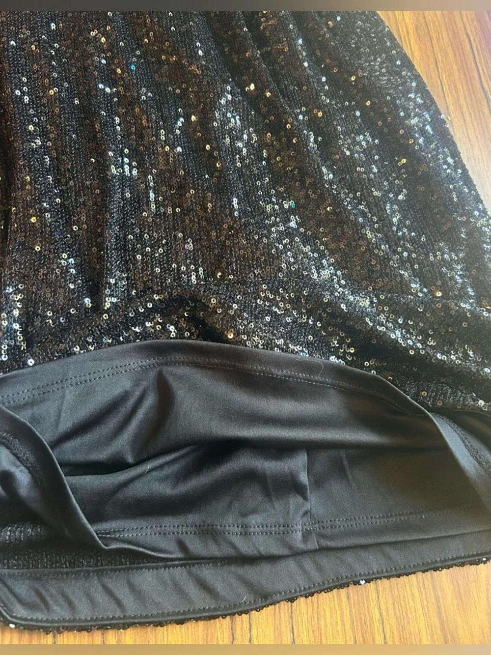 Joie‎ Black Sequin Mini Dress Puff Sleeve Party Cocktail NWOT